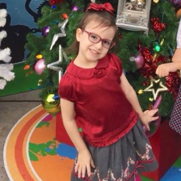 Janie and Jack 2T Silk red blouse - Picture 6 of 6